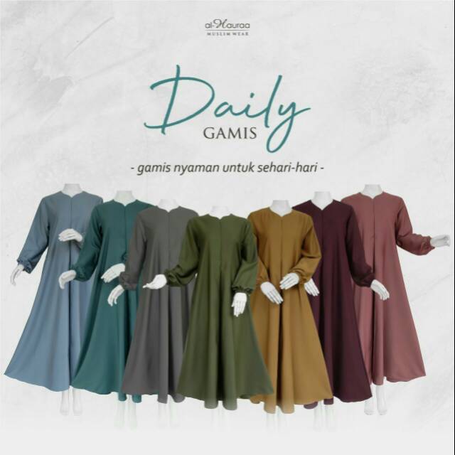 Gamis daily alhauraa