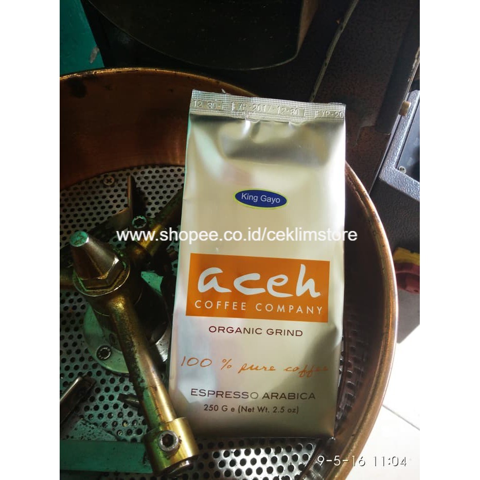 

Kopi Arabica King Gayo Organic Grind