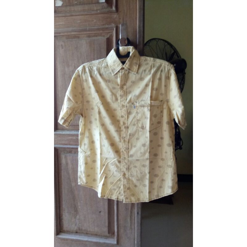 kemeja lengan pendek Branded preloved Lea original