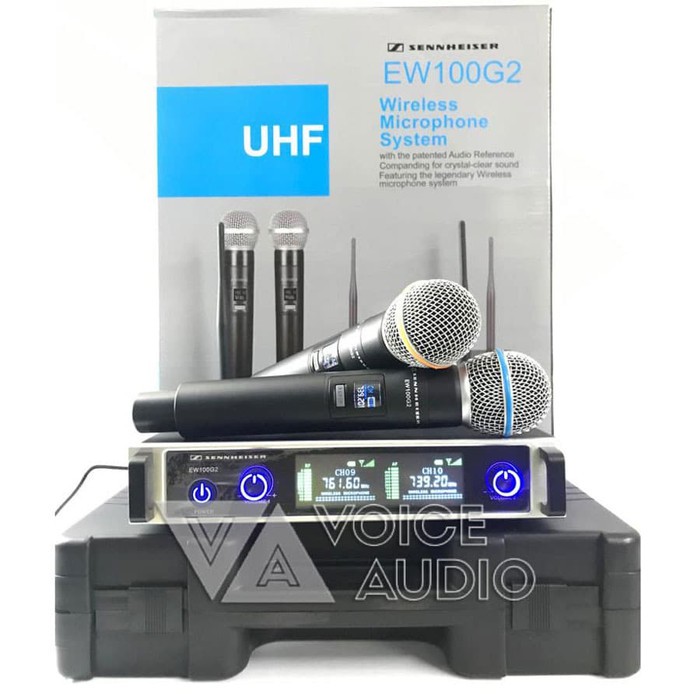 MICROPHONE WIRELESS SENNHEISER EW 100 G2 MIC KARAOKE EW100G2