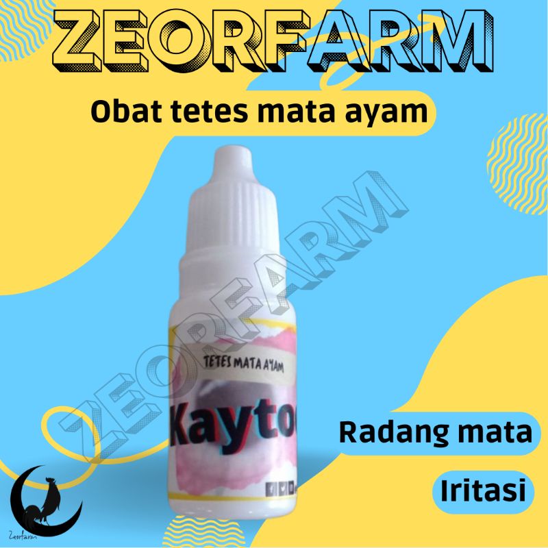 obat tetes mata ayam kaytoo mengobati radang iritasi mata zeorfarm