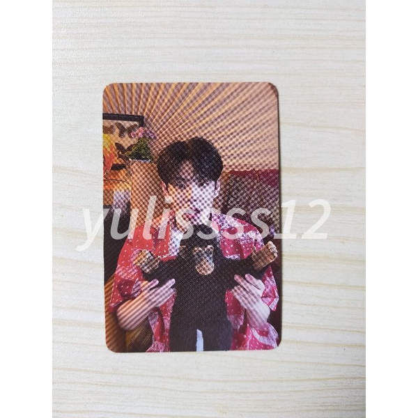 Photocard Wonpil Monyet / Photocard Wonpil Hologram Mecima