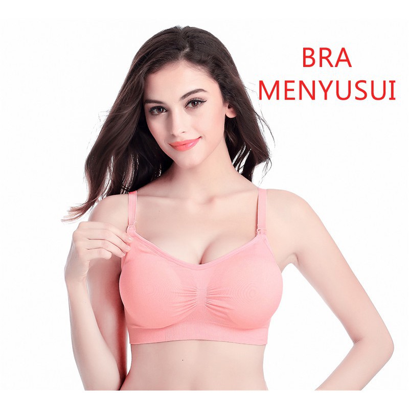 (BD) BRA MENYUSUI MATERNITY BRA SPANDEX PREMIUM-1