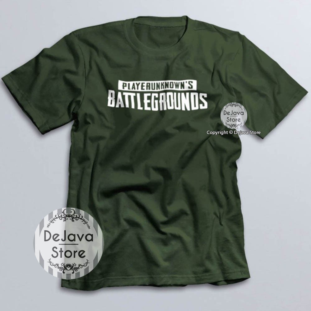 Kaos PUBG PLAYERUNKNOWNS BATTLEGROUNDS Game - Tshirt Baju Permainan Gaming Kualitas Premium | 363-6