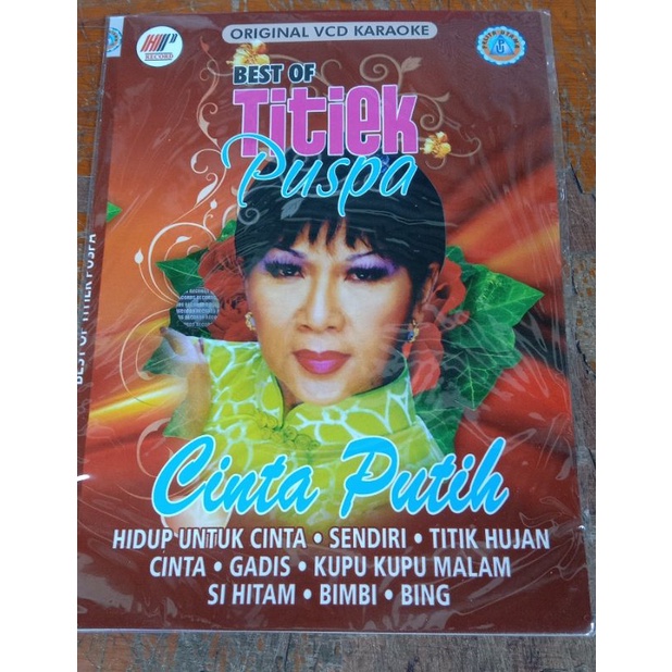 Kaset Original Vcd karaoke The best Titiek Puspa
