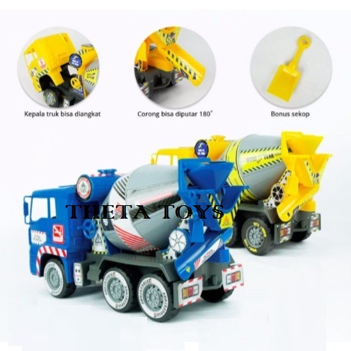 MAINAN MOBIL MOBILAN MAINAN TRUCK MOLEN JUMBO KGP8081 MAINAN TRUK BESAR ANAK LAKI LAKI