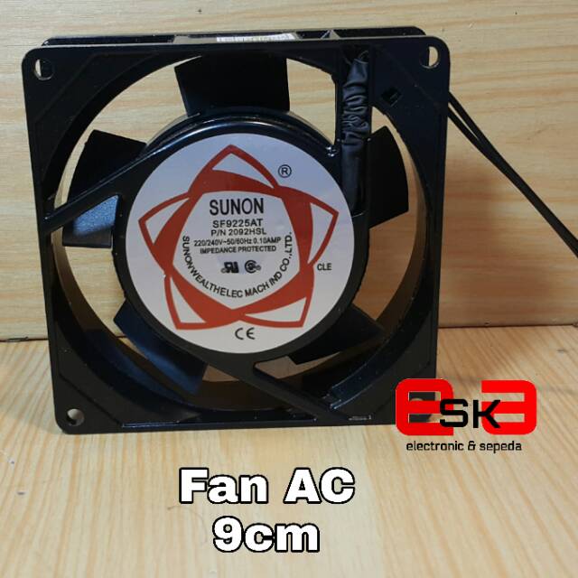 Fan AC 220Volt 9cm
