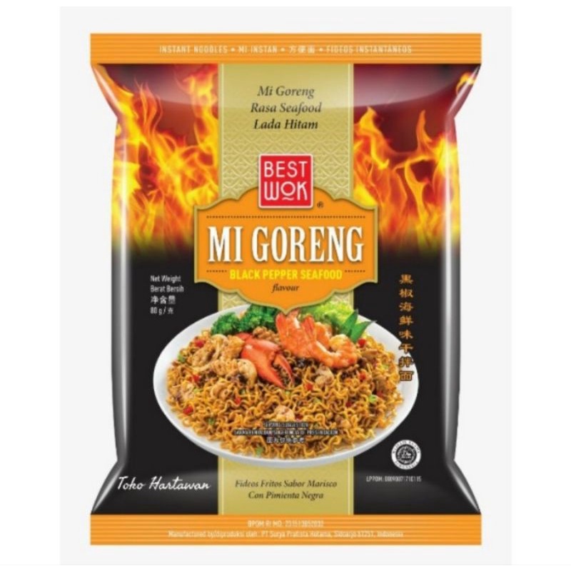 

best wok mie goreng black pepper seafood - 5 pcs