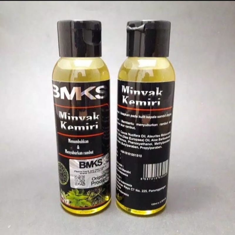 BMKS MINYAK KEMIRI BPOM / BMKS MINYAK KEMIRI ORIGINAL / MENGHITAMKAN RAMBUT