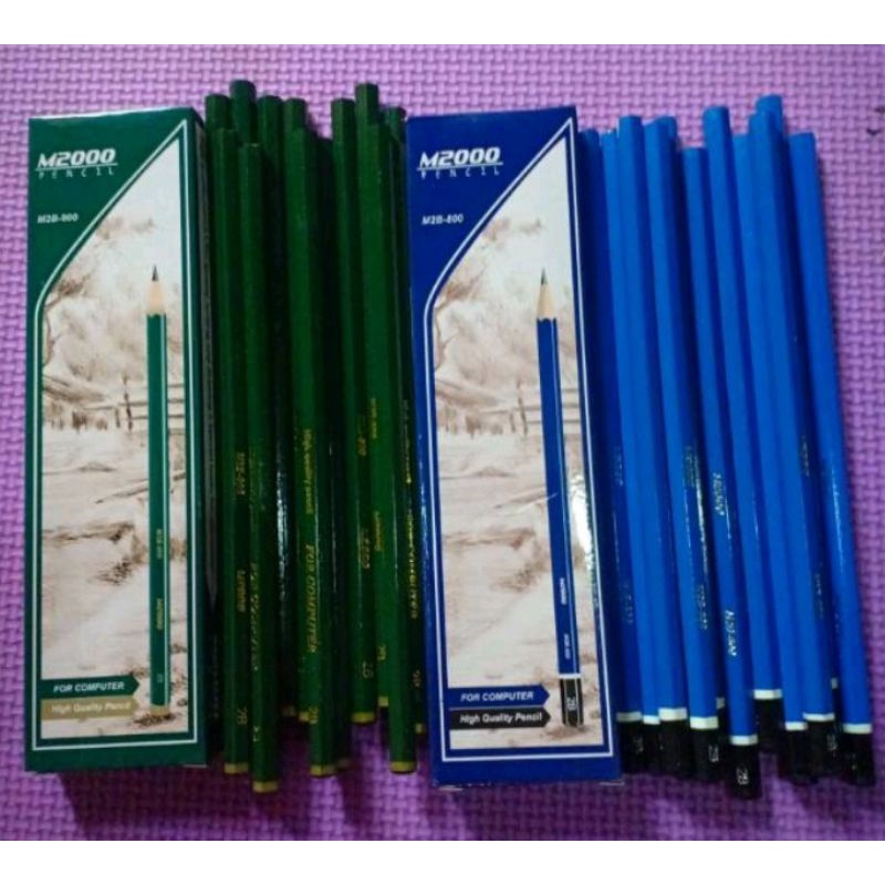 

(70gr) 1pak pensil serut kayu 2b m2000