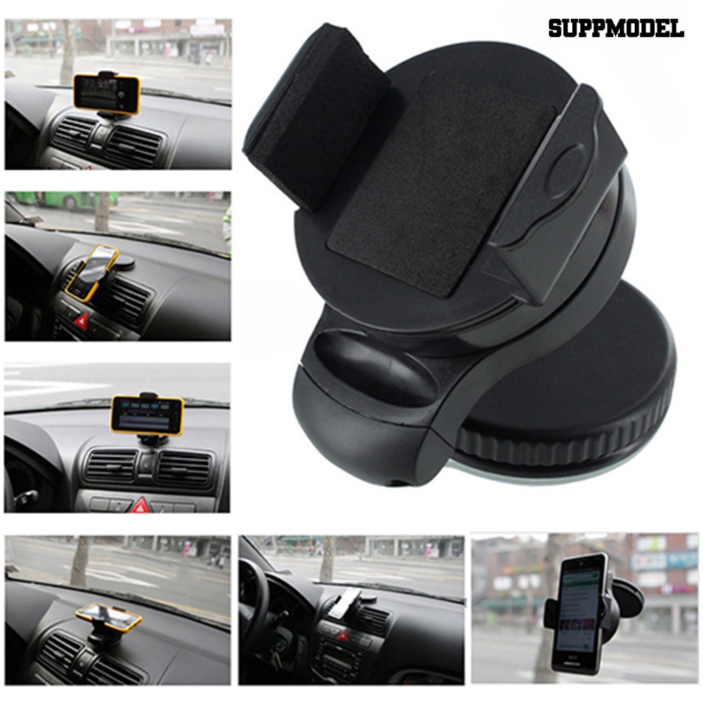 Sdl Bracket Mount Kaca Depan Mobil Rotasi 360 Derajat Holder Handphone / GPS / PSP / iPod