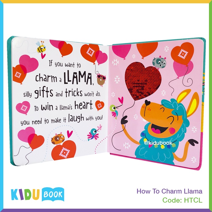 Buku Cerita Bayi dan Anak How To Charm Llama Kidu Baby