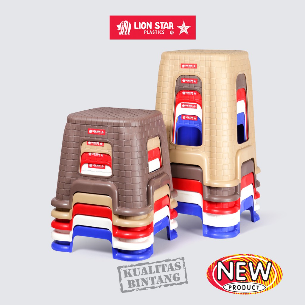 KURSI BAKSO LION STAR Satin Low Stool G - 23 G-24