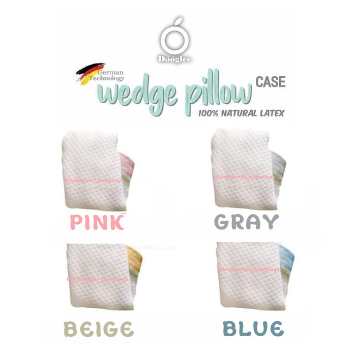 DOOGLEE wedge pillow case