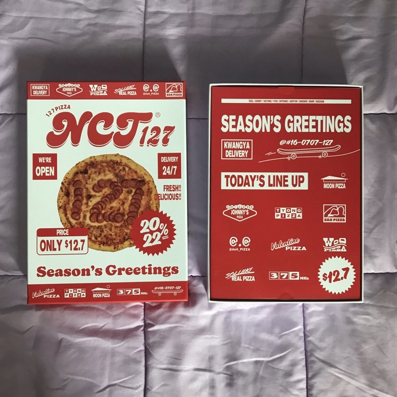 SHARING NCT 127 SEASON’S GREETING 2022 SG22 TAEIL JOHNNY TAEYONG YUTA SET