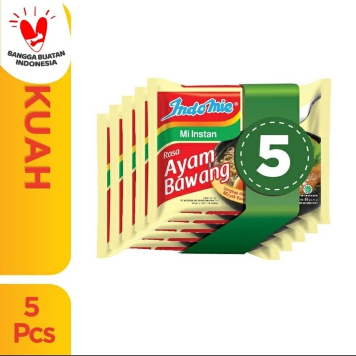 

Ss5g74gfd Indomie Instant Ayam Bawang 5Bks Ff04151