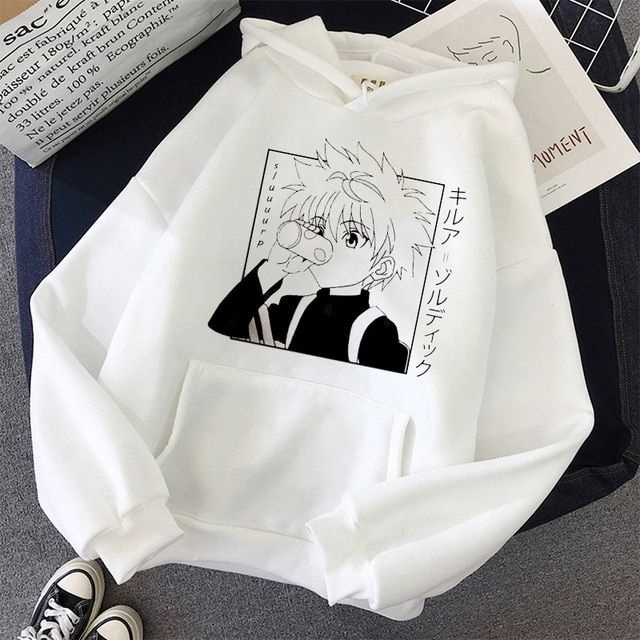 Sweater KILLUA ZOLDYCK HxH Oblong / Hoodie Anime Hunter X Hunter KILLUA ZOLDYCK Jumper