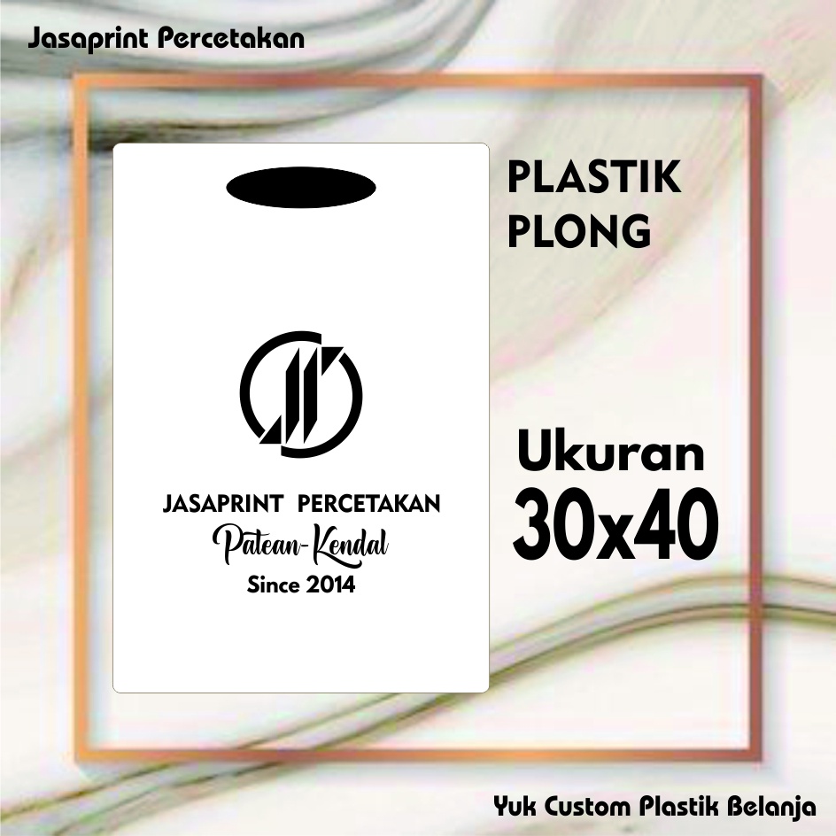 

PROSES CEPAT!! Kresek sablon uk 30x40/ plastik plong sablon/SABLON PLASTIK MURAH