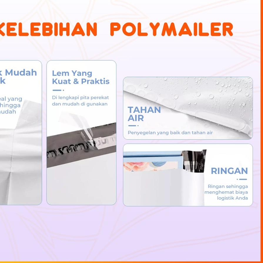 

Recomend Plastik Packing Olshop Online Shop ol on shop Polymailer Warna Hitam Semi Glossy 28x42 isi 100 pcs Tebal Glossy MURAH 한