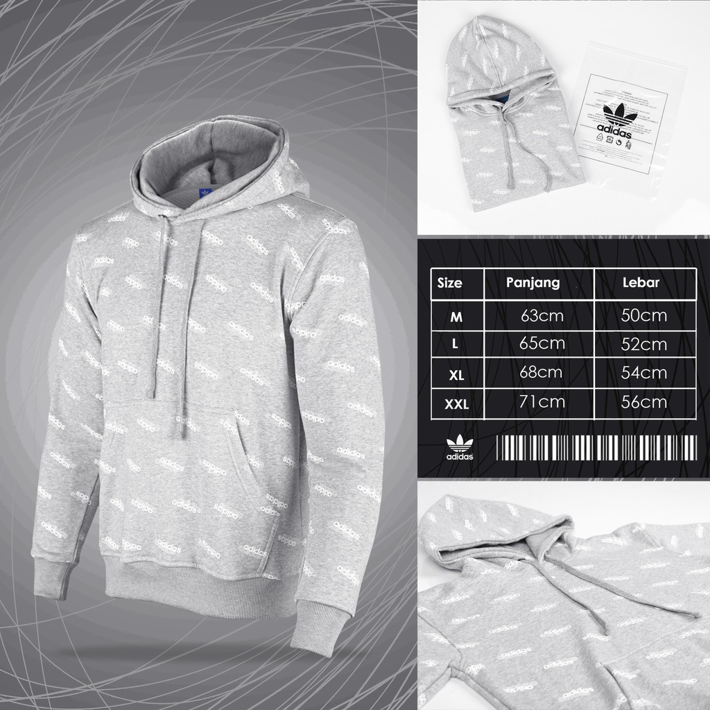 JUMPER HOODIE ADIDAS ALPHA FULL PRINT