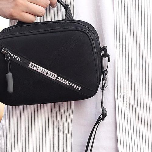 ♕ Tas Slingbag Waistbag Mini Canvas Tas Selempang Multifungsi Pinggang Pria Berkualitas Murah H3S7 ✩