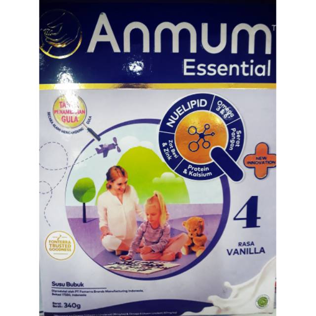 ANMUM ESSENTIAL 4 VANILLA 340Gr