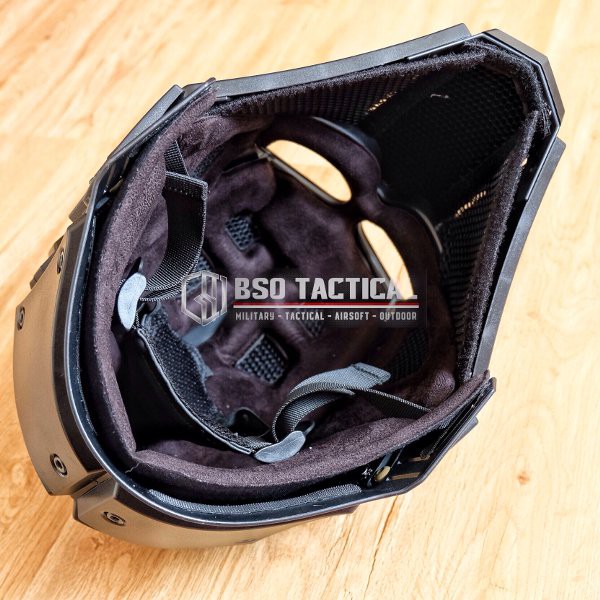 EKSKLUSIF Tactical Face Mask Ronin Fan Full Helmet Face Protection Airsoft Military with NVG Mount