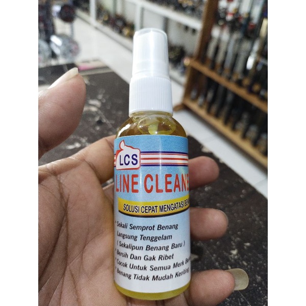 LCS Line cleaner spray - semprotan benang djempol
