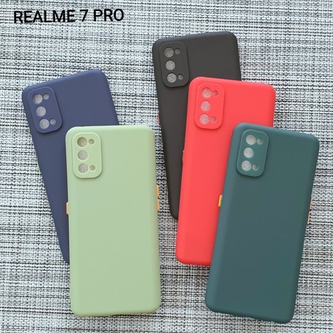 CASE BABY SKIN MACARON + PROTECT CAMERA REALME 7 PRO SOFTCASE - FA