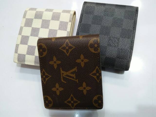 Dompet LV 3D import pendek lipat