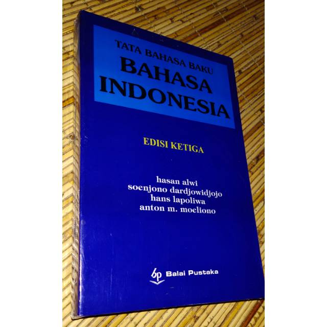 Tata bahasa baku bahasa Indonesia
