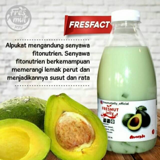 

Fresmutjelly rasa alpukat
