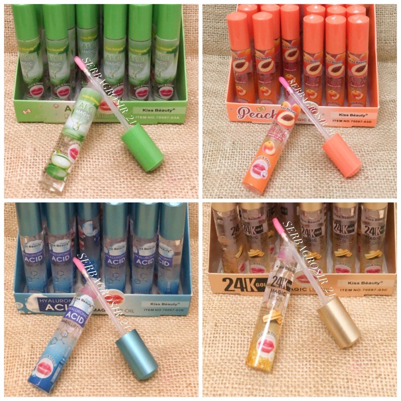 [PER PCS] LIP OIL KISS BEAUTY MAGIC 70097