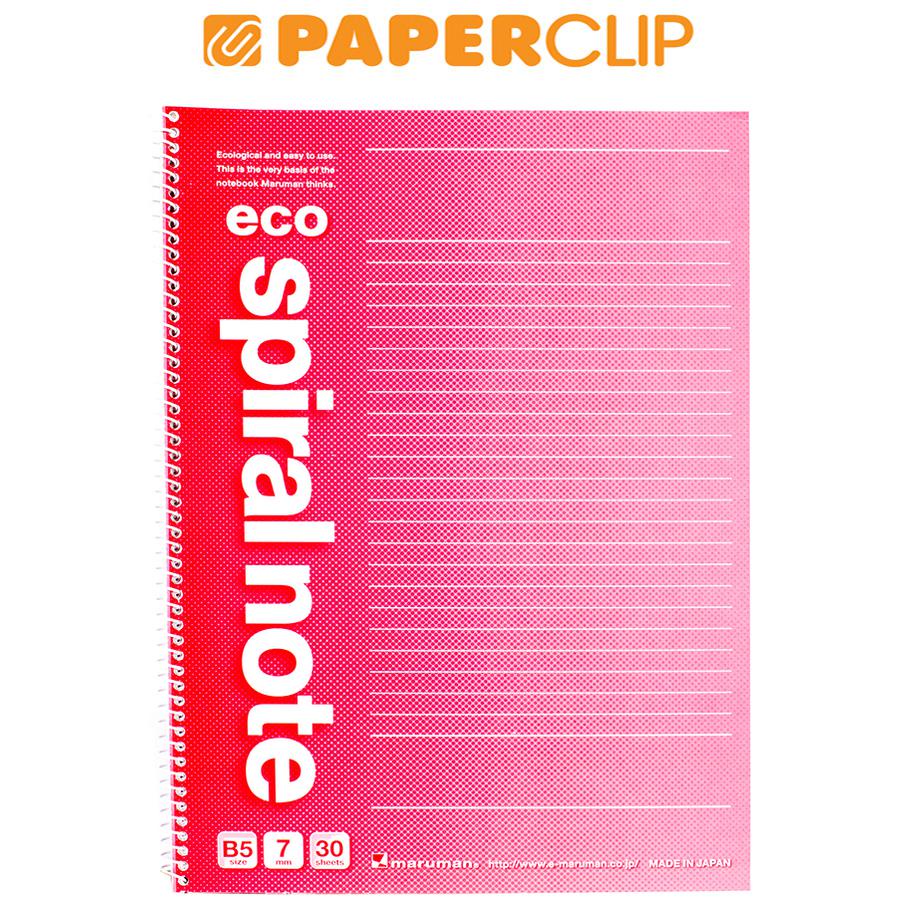 

NOTEBOOK B5 MARUMAN N900-01 SPIRAL RED