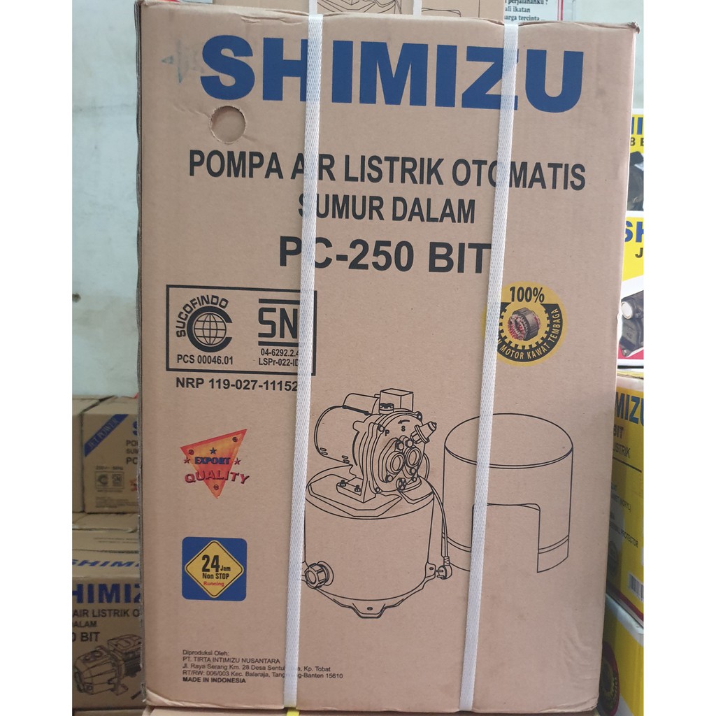 Pompa air Shimizu Jet Pump PC 250 BIT / PC250BIT