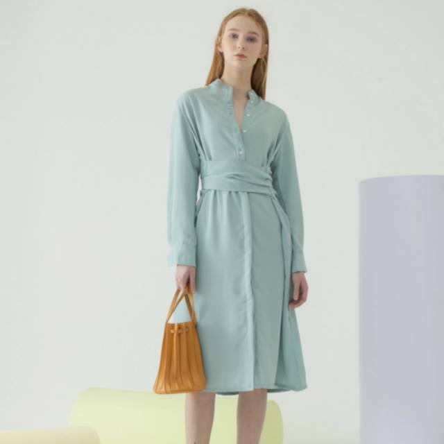 Oudre Tilly Dress Mint Green (pelunasan theresiaa13)