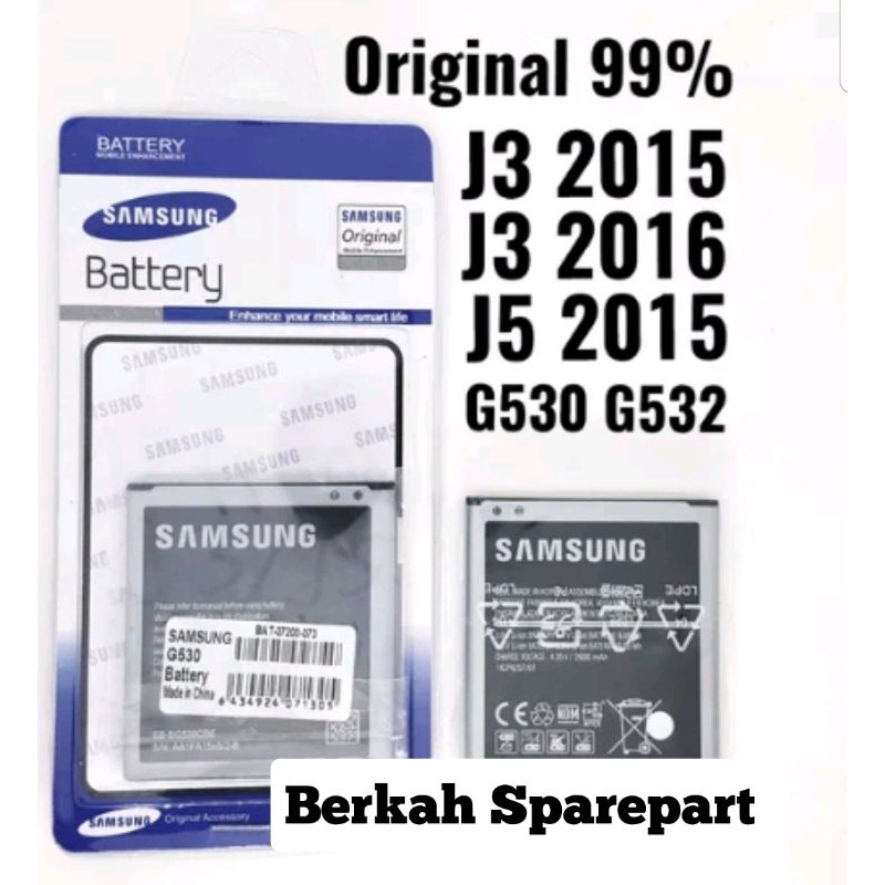 BATTERY BATRE BATERAI BATRAI SAMSUNG J500 J5 j320 j3 j3110 g530 g532 2015 ORI 99% /ID5