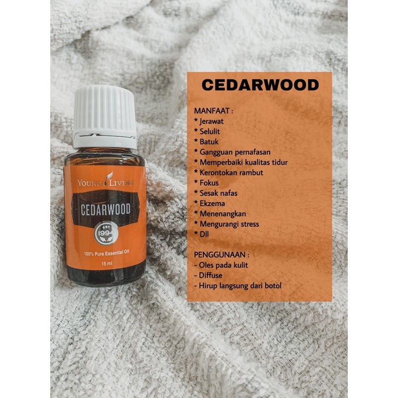 CEDARWOOD YL 15 ML