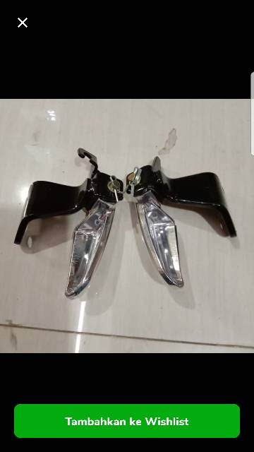 Dudukan footstep/ injakan kaki belakang MIO J