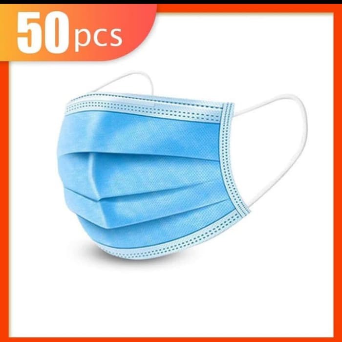 Masker 3 Ply Isi 50 Pc