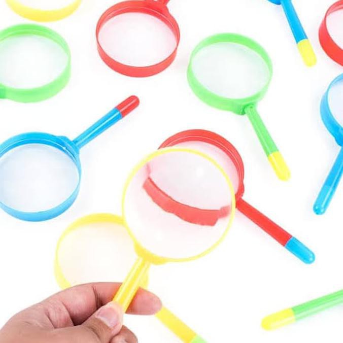 

mainan anak kaca pembesar plus pensil magic magnifing