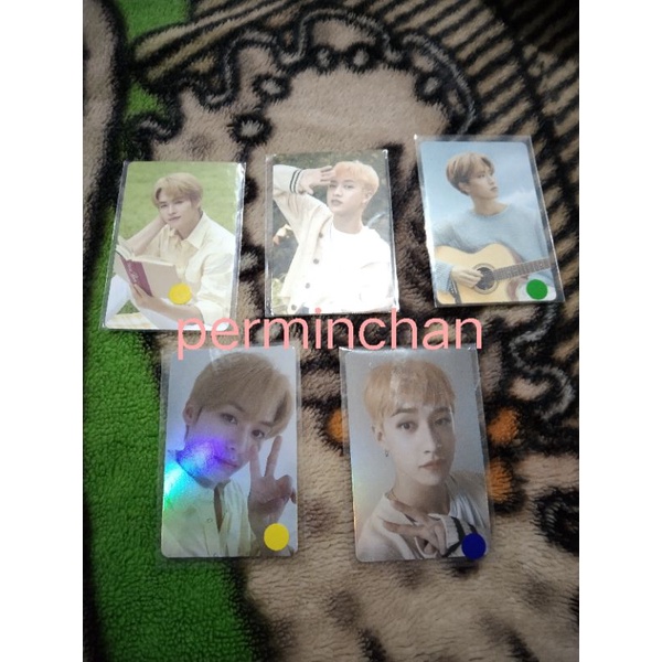 PC Photocard holo nacific Straykids Chan Leeknow Han