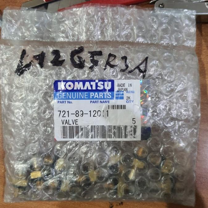 721-89-12011 Valve Genuine Parts Komatsu