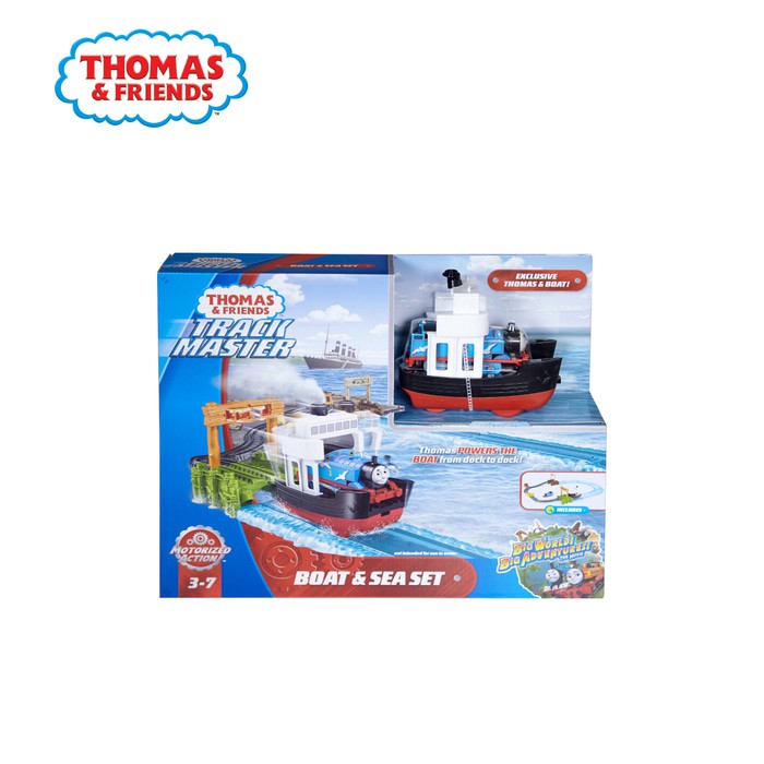 Thomas Track Master Motorized - Boat and Sea Track Set