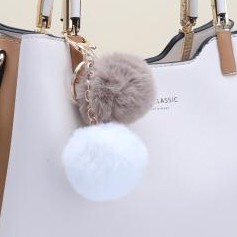 [OPSI TAMBAHAN] Aksesoris Tas FitBags CC001 - Gantungan Tas | Pom Pom Bulu | Pom Pom Gantungan Tas