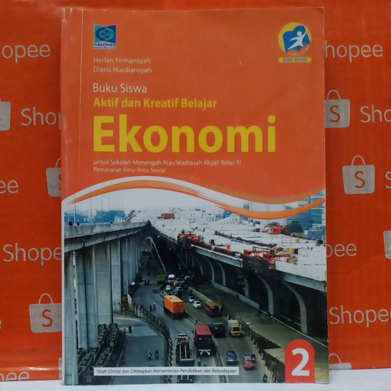 Buku siswa Ekonomi kelas 11/2 SMA edisi revisi