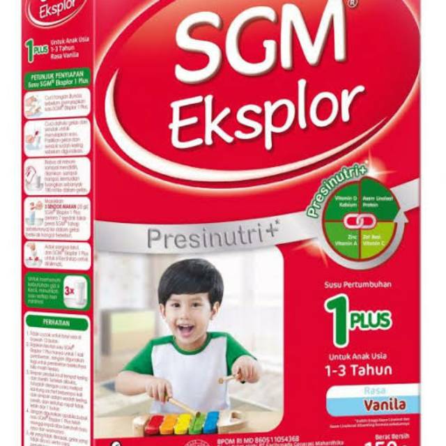 

SGM 1 & 5 RASA MADU DAN VANILLA