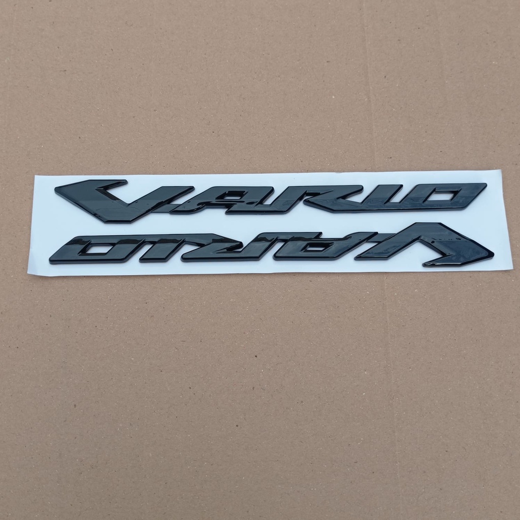 EMBLEM VARIO  SEPASANG EMBLEM MOTOR VARIO HIGH QUALITY