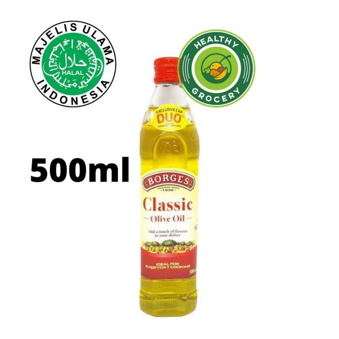 

BAYAR COD Borges Classic Olive Oil 500ml Minyak Zaitun TERLARIS