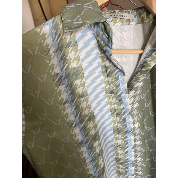 vz rumaisha dress green